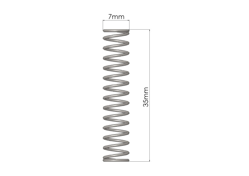 Go Fast Bits GFB Plunger Spring for DV Valve – High-Performance Automotive Replacement Part