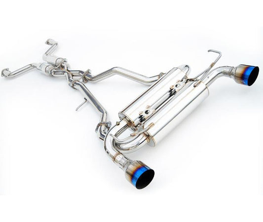 Invidia 14+ Infiniti Q50 Gemini Cat-Back Exhaust with Rolled Titanium Tips