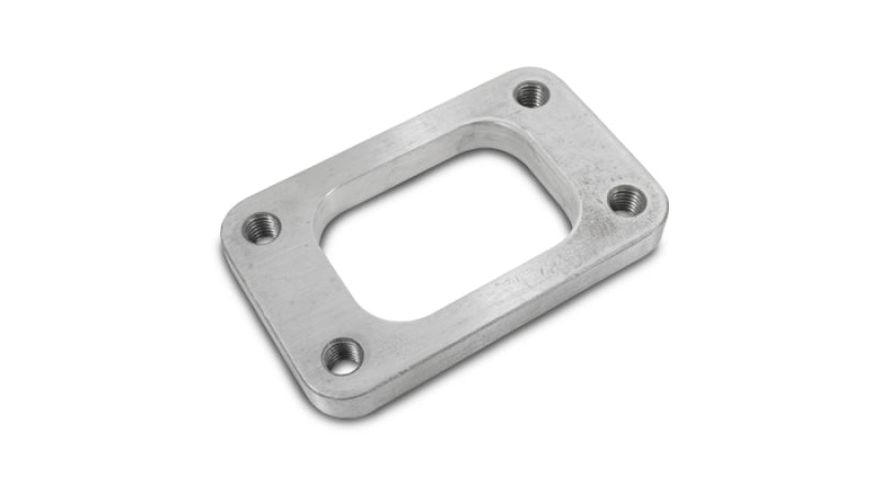 Vibrant Performance T3/GT30R Turbo Inlet Flange - 304 Stainless Steel, 1/2 Inch Thick with Tapped Holes
