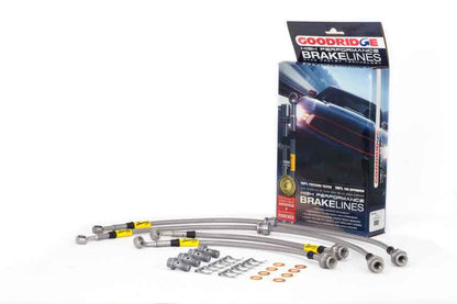 Goodridge 09-15 Nissan Maxima Stainless Steel Brake Line Kit