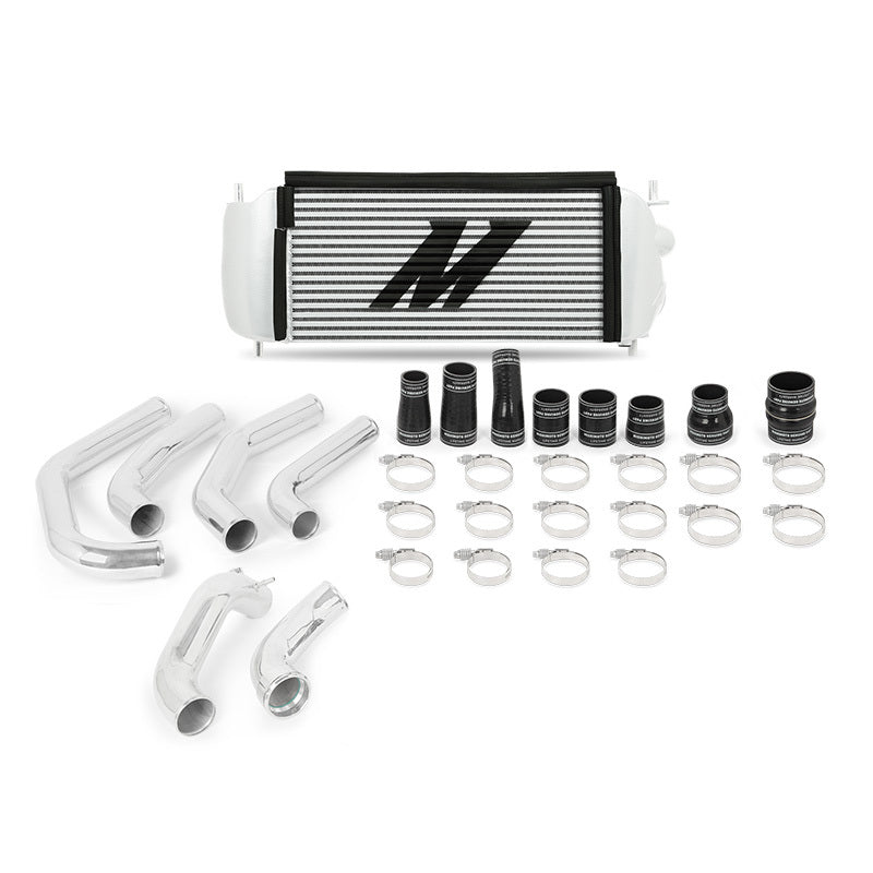 Mishimoto 15-17 Ford F-150 EcoBoost 2.7L Silver Performance Intercooler Kit with Polished Aluminum Pipes