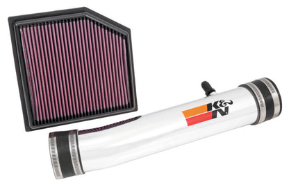 K&N 69 Series Performance Typhoon Intake Kit for Lexus GS350 and IS350 - Polished Aluminum