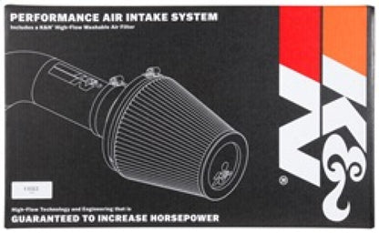K&N Engineering 69-6546TWR Wrinkle Red Cold Air Intake System for Mitsubishi Lancer (2008-2014)