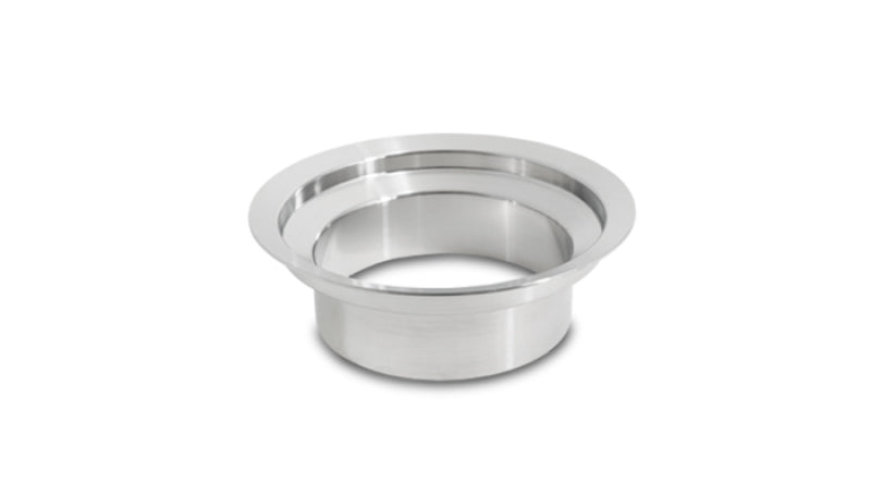Vibrant SS Turbo Marmon Style Flange for Garrett GT4202 / 4294 - Precision CNC Machined 304 Stainless Steel Outlet Flange with V-Band for Turbocharger Applications