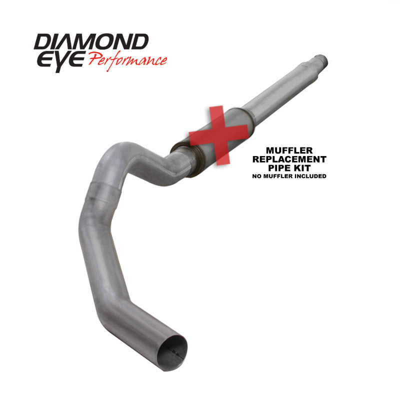 Diamond Eye Performance 5-Inch Catback Exhaust Kit for 2003-2007 Ford 6.0L Powerstroke F250/F350
