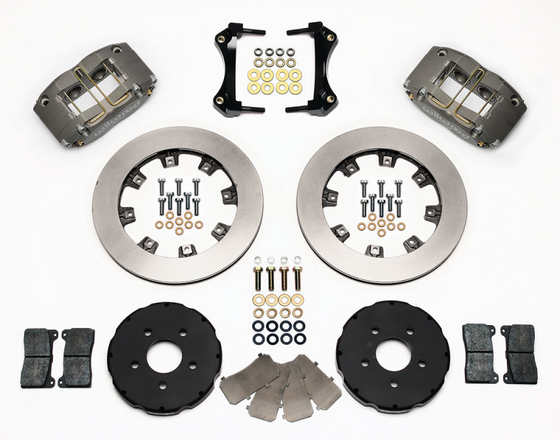 Wilwood Dynapro Radial Front Brake Kit for Mini Cooper with 11.75-inch Rotors and 15-inch Wheels