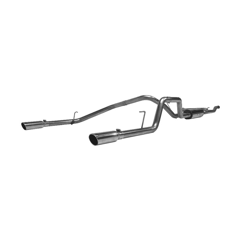 MBRP Armor Plus Series 2004-2009 Nissan Titan 5.6L EC/CC Dual Split Rear Cat Back Exhaust System