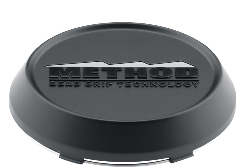 Method Wheels Cap T080 - 123mm Black Snap-In Automotive Wheel Center Cover