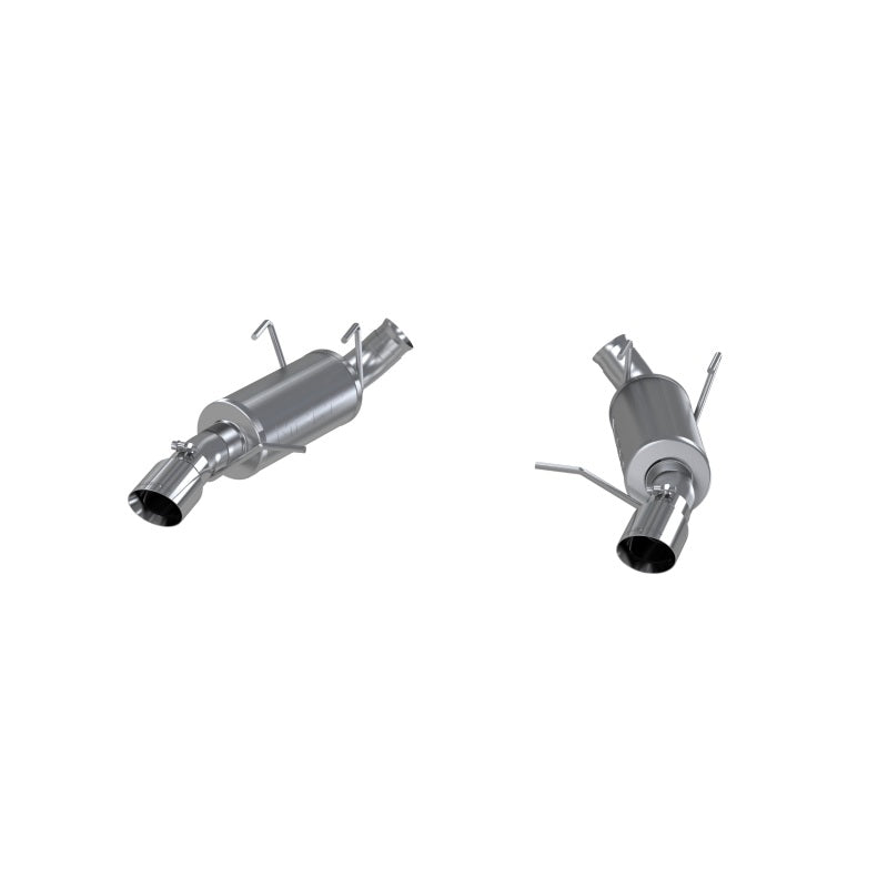 MBRP Armor Lite Series Dual Exhaust System for Ford Mustang 2011-2014 with 3-inch Dual Split Rear Tips