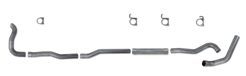 Diamond Eye Performance 4-inch Turbo Back Exhaust System Kit for 1989-1993 Dodge 5.9L Cummins 2500/3500 - Aluminized Steel