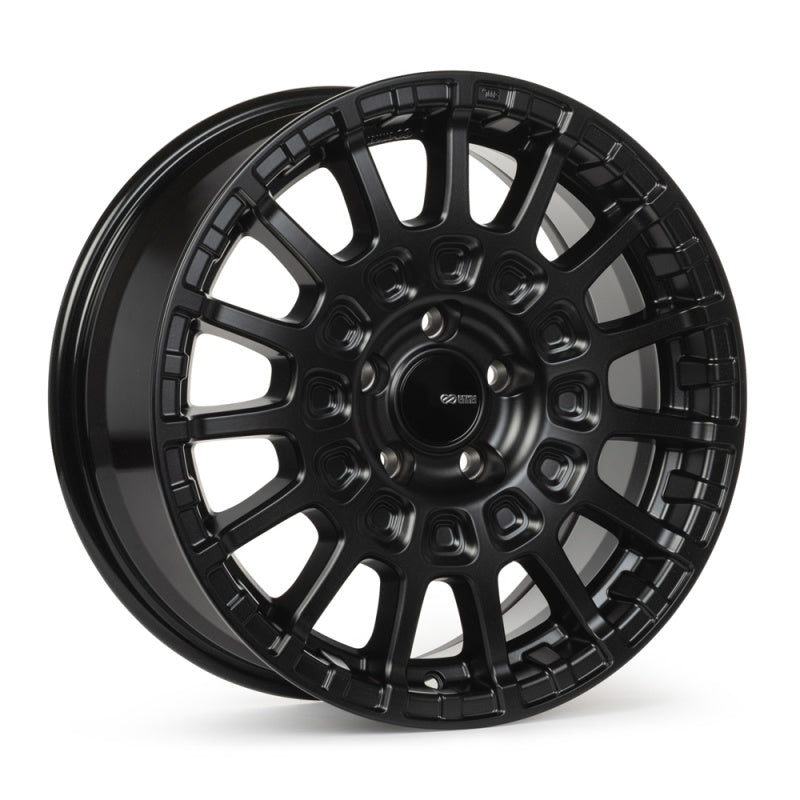 Enkei Overlander 17-inch Black Cast Wheel with 5x100 Bolt Pattern and 35mm Offset