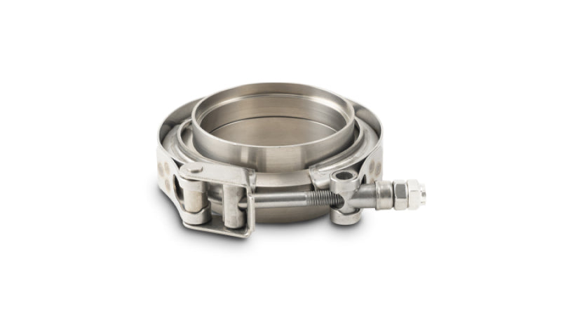 Vibrant Titanium V-Band Flange Assembly for 2.5 Inch OD Tubing