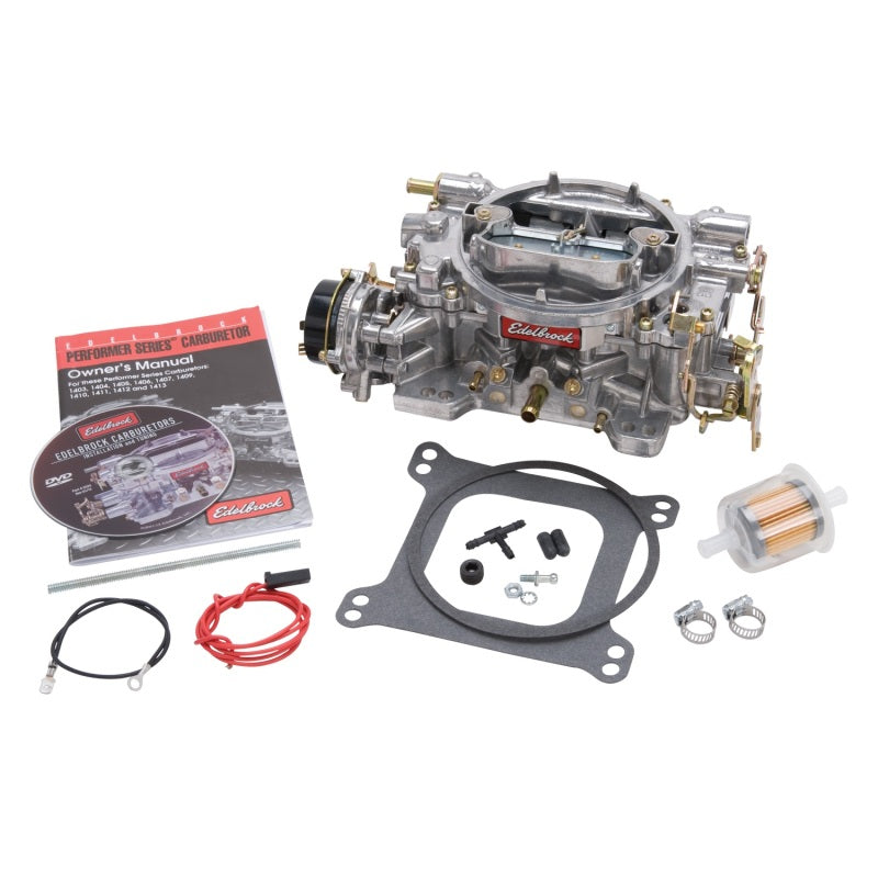Edelbrock Performer Series 600 CFM Electric Choke Carburetor for Chevy Camaro & Pontiac Firebird