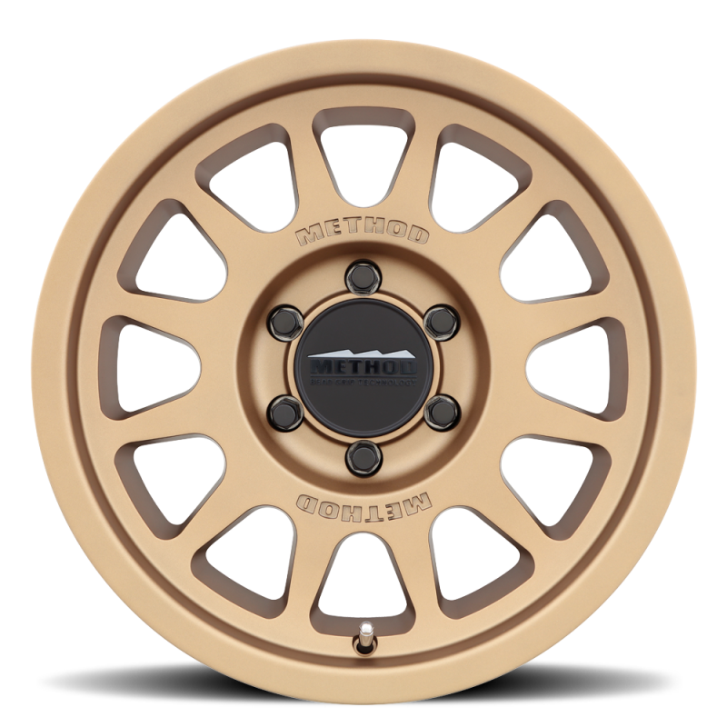 Method Wheels MR703 17x8.5 inch Bronze Bead Grip® Off-Road Wheel with 6x135 Bolt Pattern