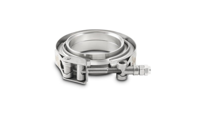 Vibrant T304 Stainless Steel V-Band Flange Assembly for 2.5-inch O.D. Tubing