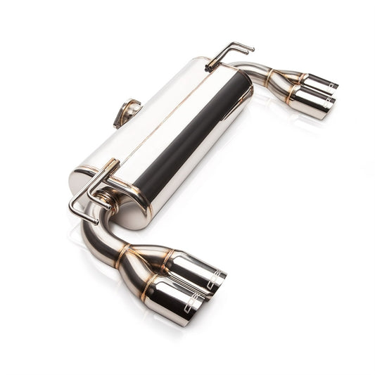 Cobb 08 Evo X 3-inch Quad-Tip Catback Exhaust for Mitsubishi Lancer