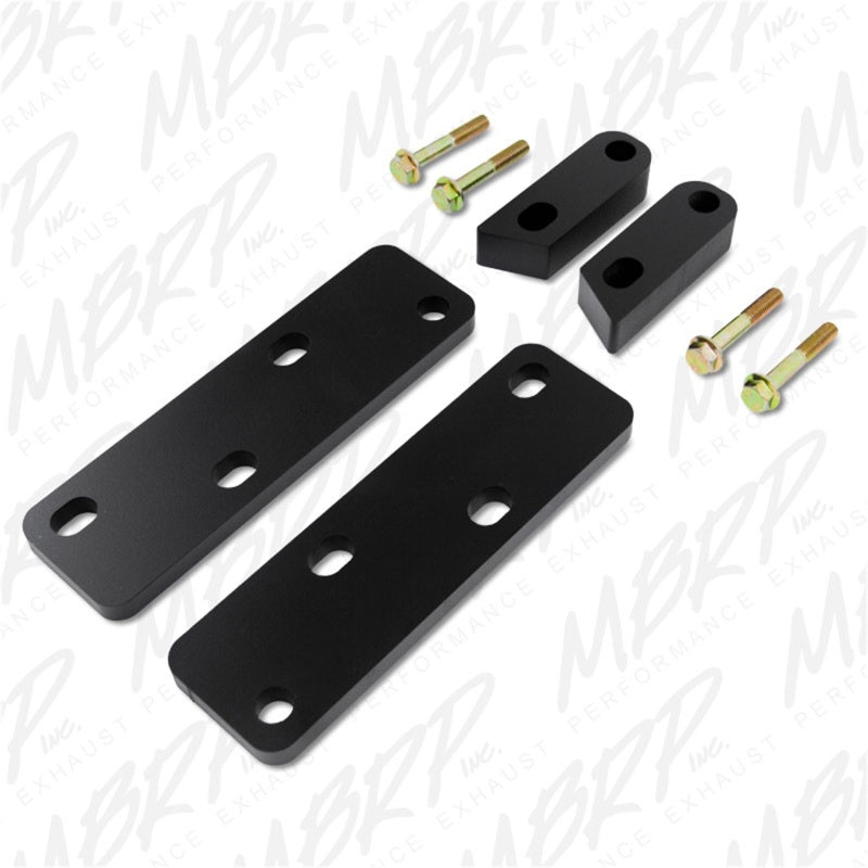 MBRP AD1710 Camaro Convertible Reinforcement Brace Spacer Kit for 2010-2013 Chevy Camaro