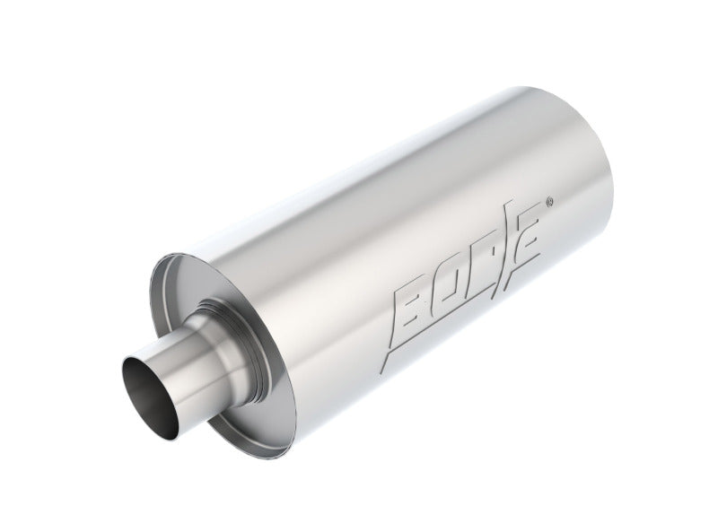 Borla XR-1 Multi-Core Racing Muffler with 3.5-inch Inlet and Outlet – Stainless Steel Performance Exhaust