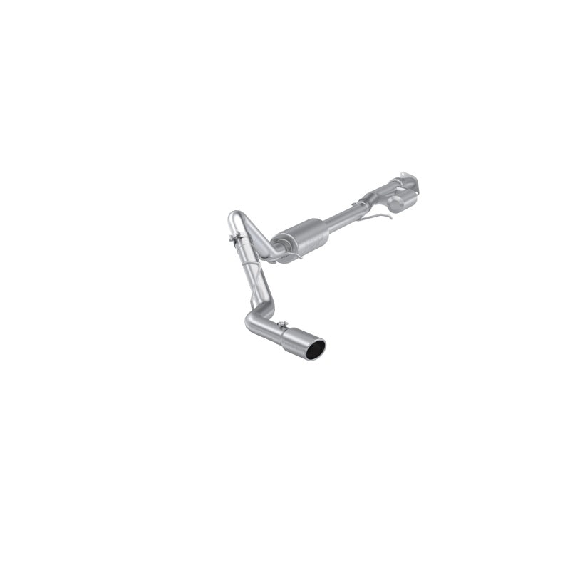 MBRP Armor Lite Series Cat Back Exhaust System for 2019-2021 Chevrolet Silverado & GMC Sierra 1500 with 2.7L Engine, 3-inch Aluminized Steel, Single Side Exit with 4-inch Tip