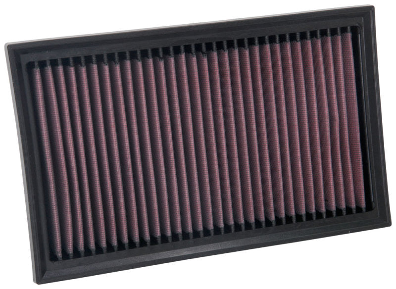 K&N Engineering 33-5084 High-Flow Replacement Panel Air Filter for 2019-2020 Volkswagen Jetta and Golf Models