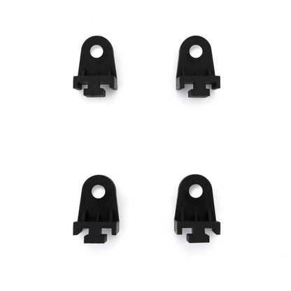 Mishimoto Plastic Fan Clips Kit for Electric Fan Mounting – Durable Black or Red Support Components