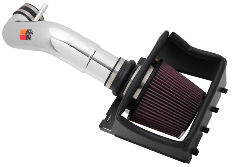 K&N Engineering 77-2581KP Cold Air Intake System for 2011-2013 Ford F-150 5.0L V8 F/I