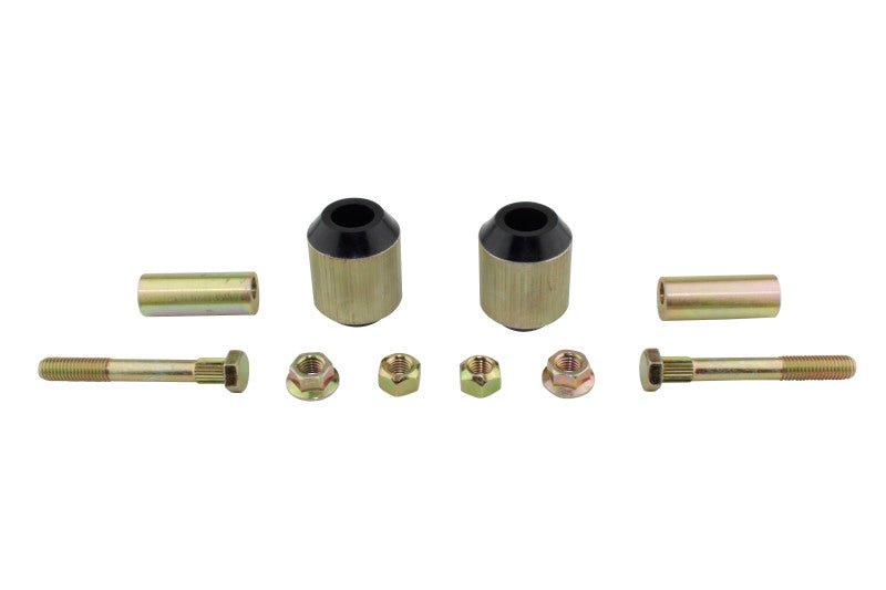 Whiteline Control Arm Bushing Kit W62384 for BMW 3 Series (1991-2001) – Rear Lower and Upper Outer Bushings with Camber Adjustment
