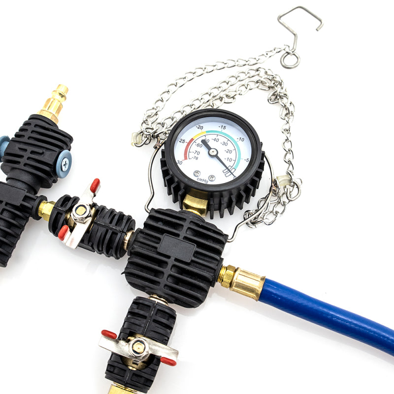 Mishimoto Cooling System Pressure Tester and Vacuum Refill Kit - 28 Pieces