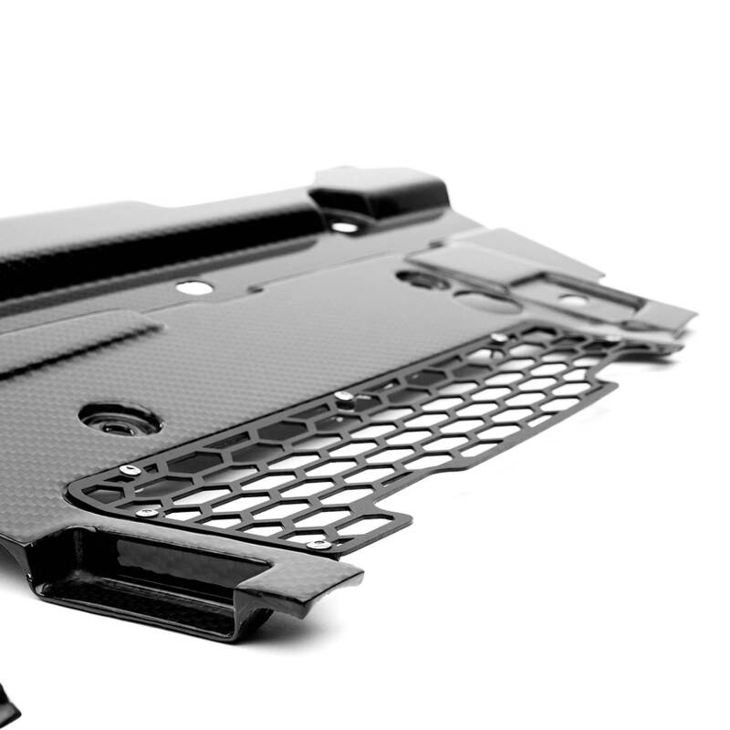 COBB Redline Carbon Fiber Radiator Shroud for Ford F-150 2021-2023 Ecoboost 3.5L & 2.7L Raptor, Tremor, Limited Models