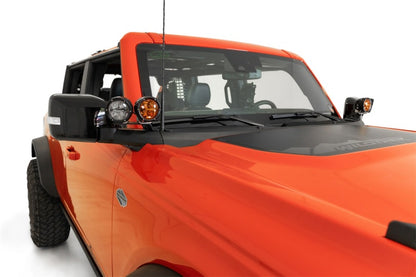 Addictive Desert Designs Dual Ditch Light Brackets for Ford Bronco - Part AC2301801NA