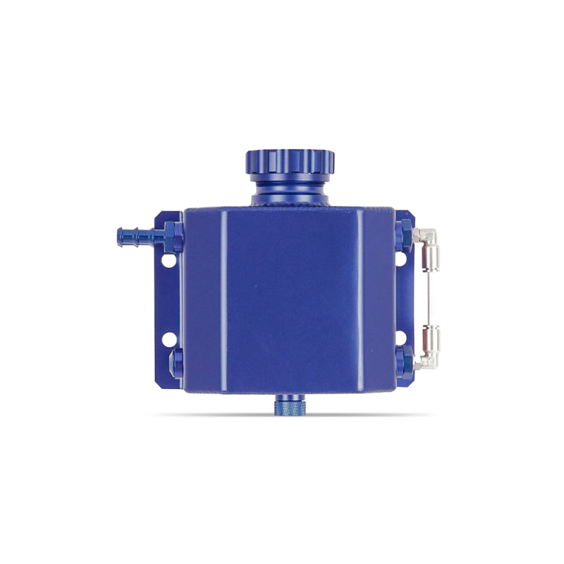 Mishimoto 1 Quart Aluminum Coolant Overflow Tank - Blue