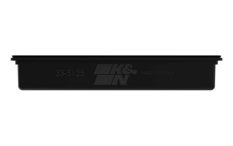 K&N Engineering Part 33-5125 High-Flow Reusable Air Filter for Jeep Grand Wagoneer 2022-2023