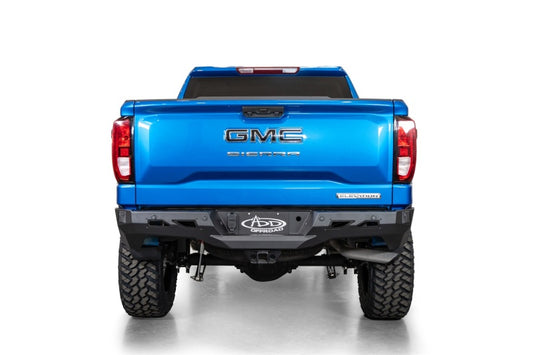 Addictive Desert Designs Black Label Rear Bumper for Chevrolet Silverado 1500 & GMC Sierra 1500 (2022-2025)