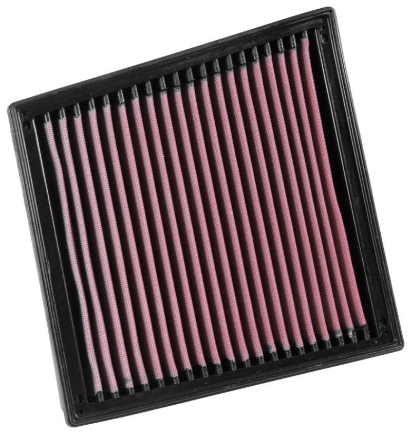 K&N Engineering Part 33-5065 High-Flow Replacement Drop-In Air Filter for Chevrolet Silverado 2500HD and GMC Sierra 2500HD (2017)