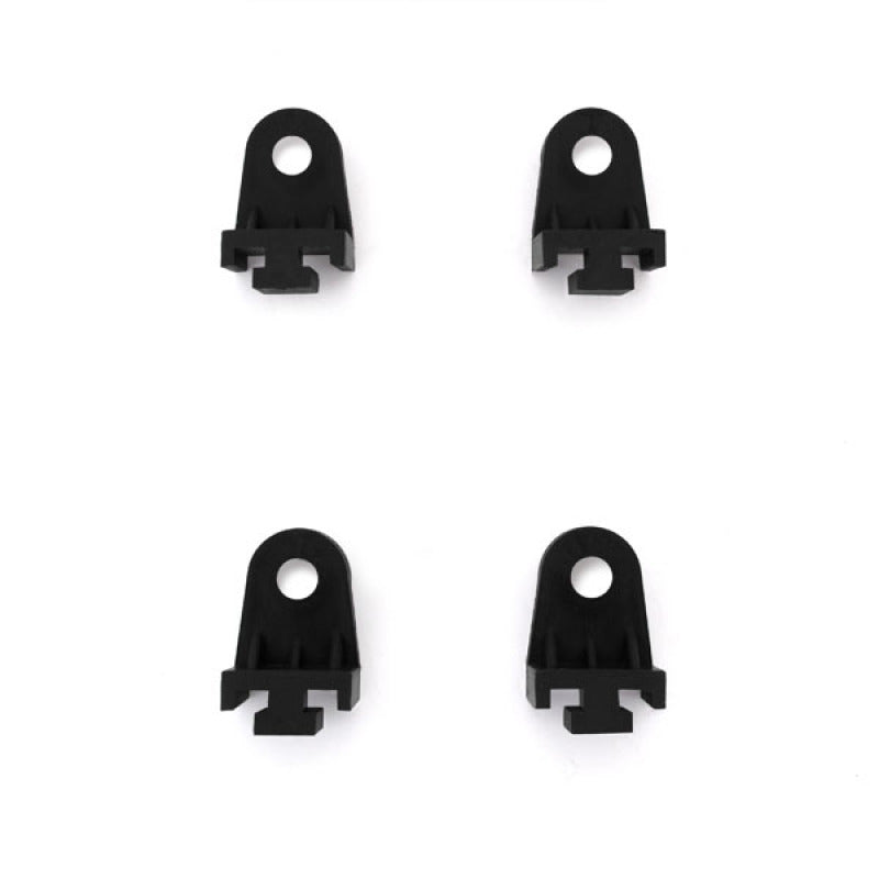 Mishimoto Plastic Fan Clips Kit for Electric Fan Mounting – Durable Black or Red Support Components