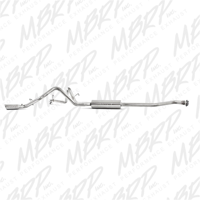 MBRP Armor Plus Series Cat Back Exhaust System for Chevrolet Silverado and GMC Sierra 1500 (2003-2007) with Dual Split Side Exit and 3.5-inch Tips