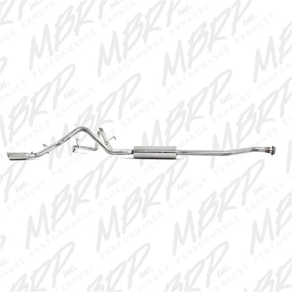 MBRP Armor Plus Series Cat Back Exhaust System for Chevrolet Silverado and GMC Sierra 1500 (2003-2007) with Dual Split Side Exit and 3.5-inch Tips
