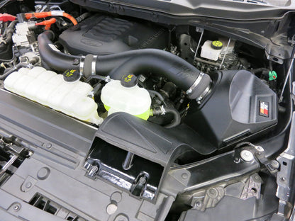 K&N Engineering 63-2617 High-Flow Cold Air Intake System for 2021 Ford F-150 and Expedition with V6-3.5L/2.7L Engines