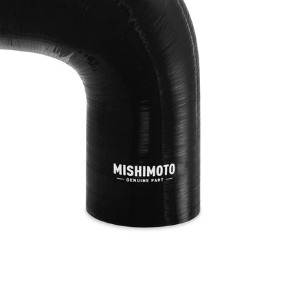 Mishimoto Silicone Reducer Coupler 90 Degree 3 Inch to 3.5 Inch - Black