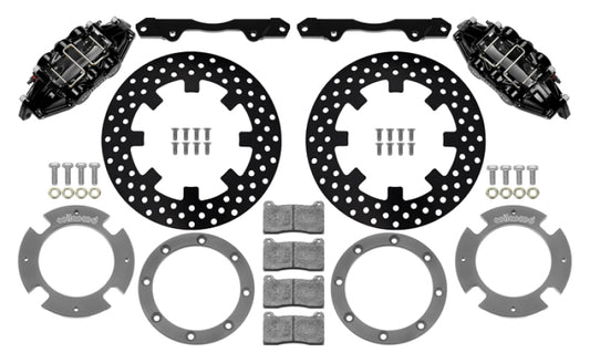 Wilwood Can-Am X3RS Rear Brake Kit with 6-Piston Calipers and 11.25-inch Drilled Rotors