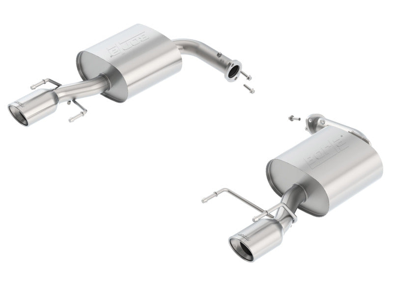 Borla Touring Axle-Back Exhaust System for 2014-2017 Toyota Camry 3.5L V6 with Polished T-304 Stainless Steel Tips