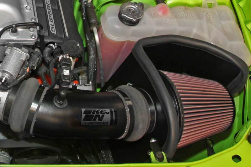 K&N Engineering 69-2550TTK Cold Air Intake System for 2015-2017 Dodge Challenger and Charger with 6.2L V8