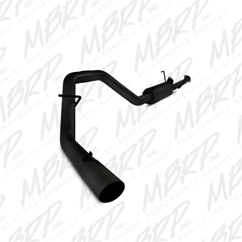 MBRP Armor BLK Series 3-inch Cat Back Exhaust System for Toyota Tundra 2009-2014 with Black Coated Finish