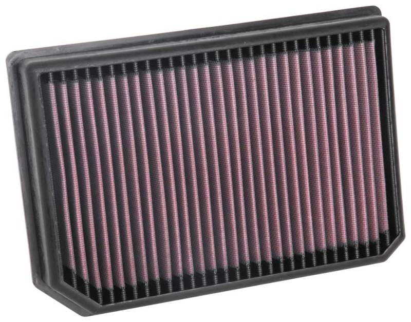 K&N Engineering Part 33-3133 High-Flow Reusable Air Filter for Mercedes-Benz A-Class and CLA-Class