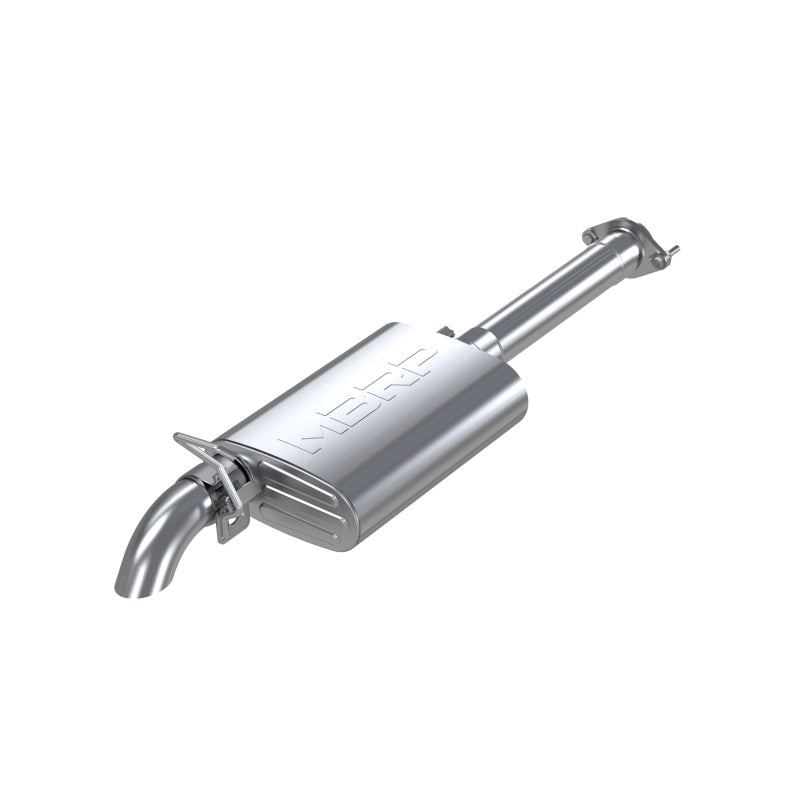 MBRP Armor Lite Series Cat Back Exhaust System for 2002-2006 Jeep Wrangler 2.5L & 4.0L - Off Road, Single Turn Down Exit