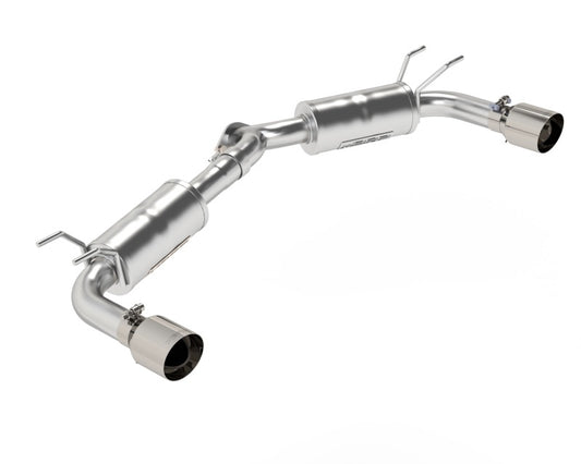 MBRP Armor Pro Series T304 Stainless Steel Axle-Back Exhaust System for Mazda 3 (2019-2022)