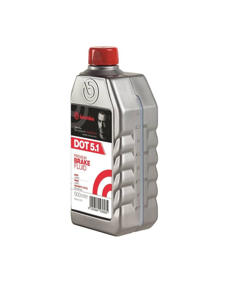 Brembo OE DOT 5.1 Brake Fluid – 16.9 fl oz for Superior Braking Performance