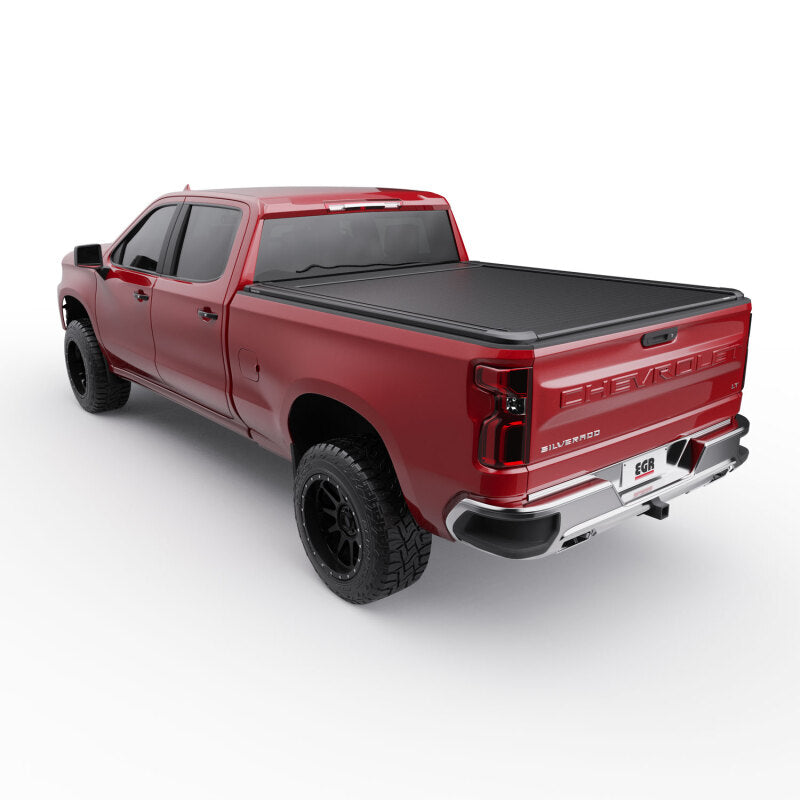EGR RollTrac RT040036E Electric Tonneau Cover for Chevrolet Silverado 1500 and GMC Sierra 1500, 6.5 ft Bed