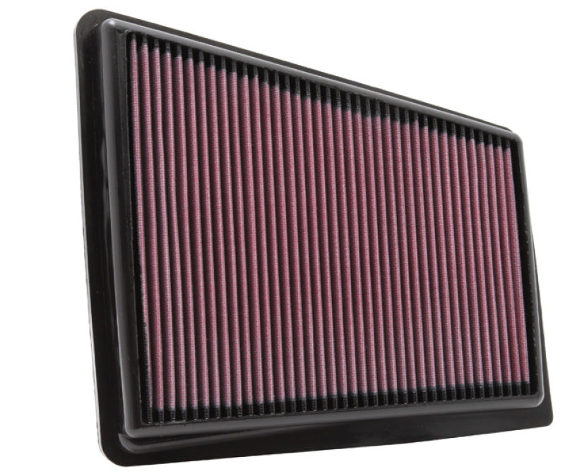K&N Engineering High-Flow Drop-In Air Filter for Hyundai Genesis 4.6L V8