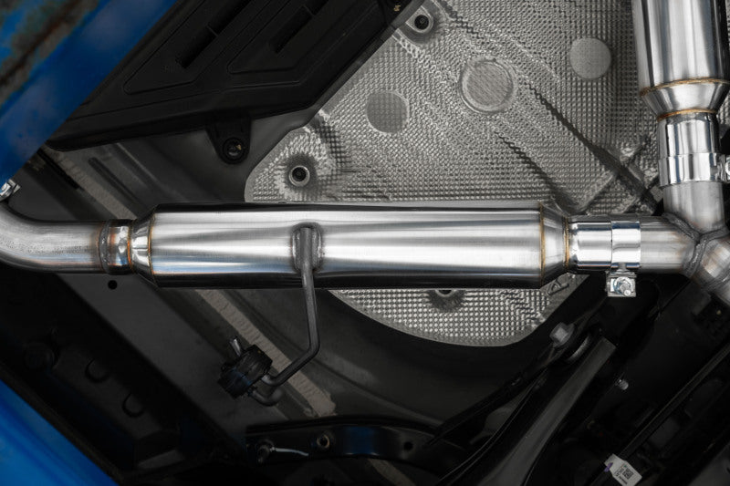 MBRP Armor Lite Series Axle Back Exhaust System for Kia Forte 2022-2024 with 2.5-inch Dual Split Tips